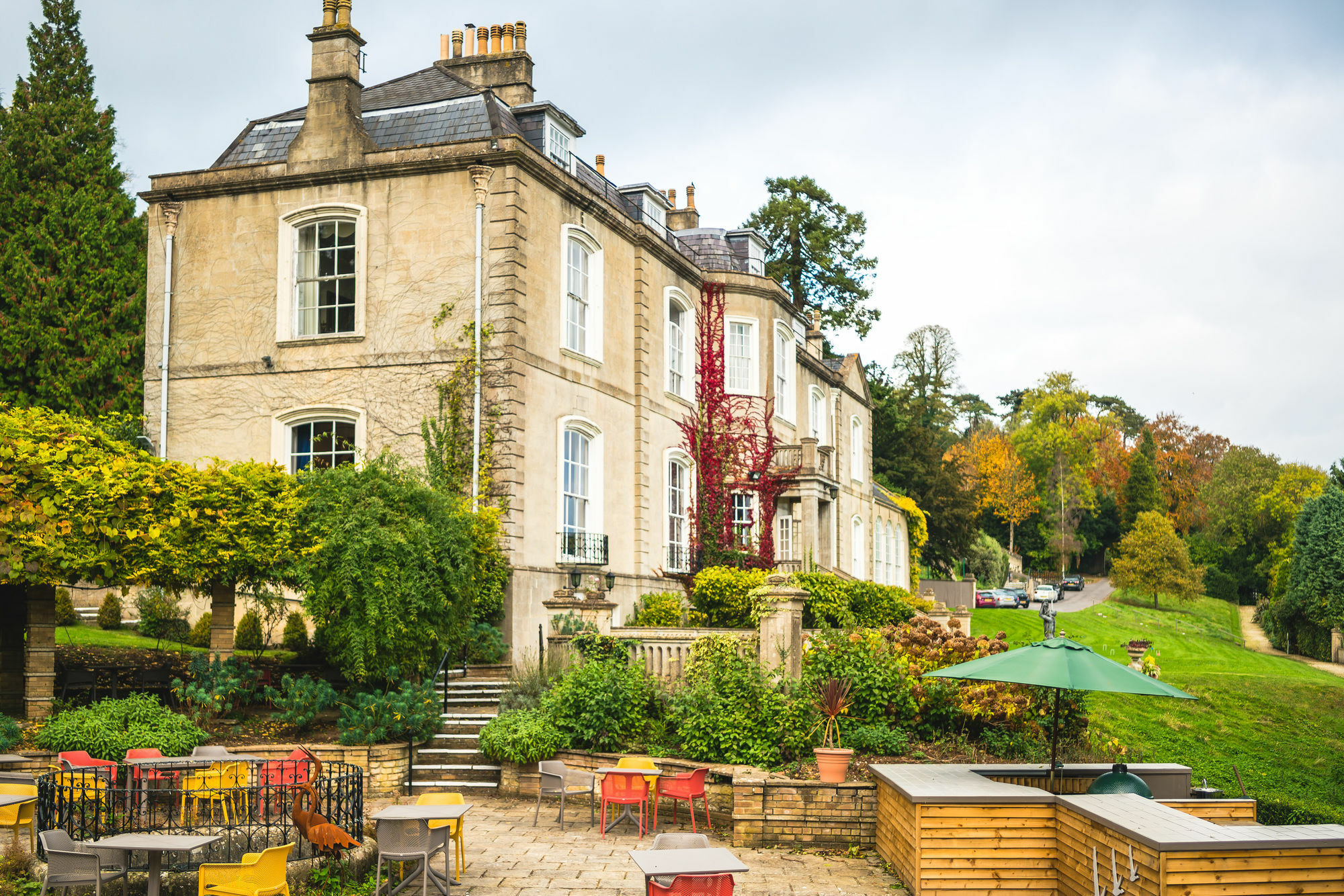Combe Grove Hotel Limpley Stoke Экстерьер фото